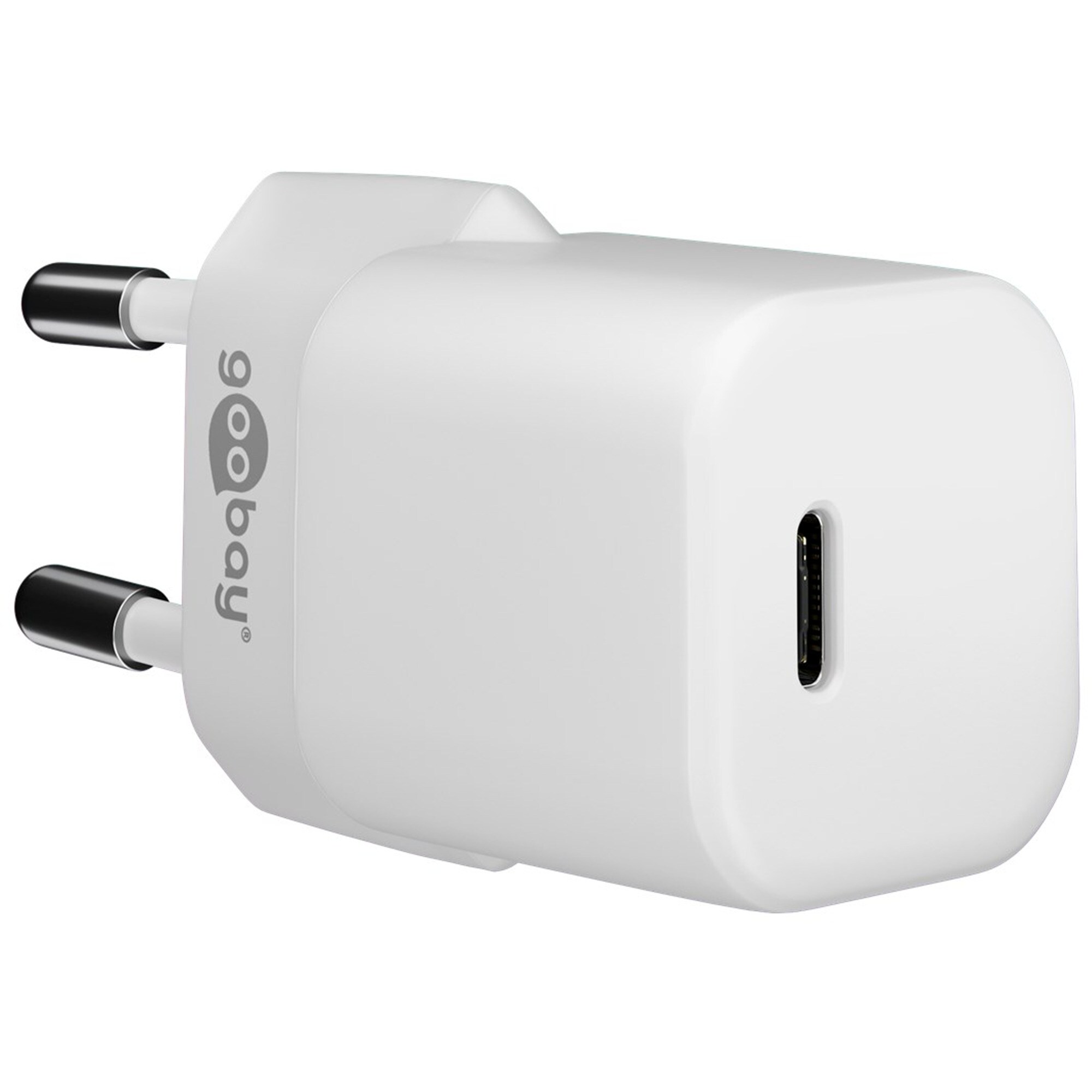 goobay Ladegerät Apple Lightning / USB-C PD-Ladeset nano 20 Watt