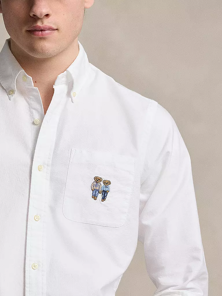POLO RALPH LAUREN Hemd Classic Fit weiss