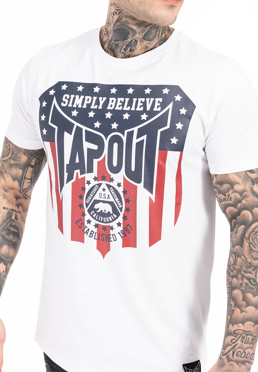 Tapout Herren T-Shirt normale Passform TAPERICANO