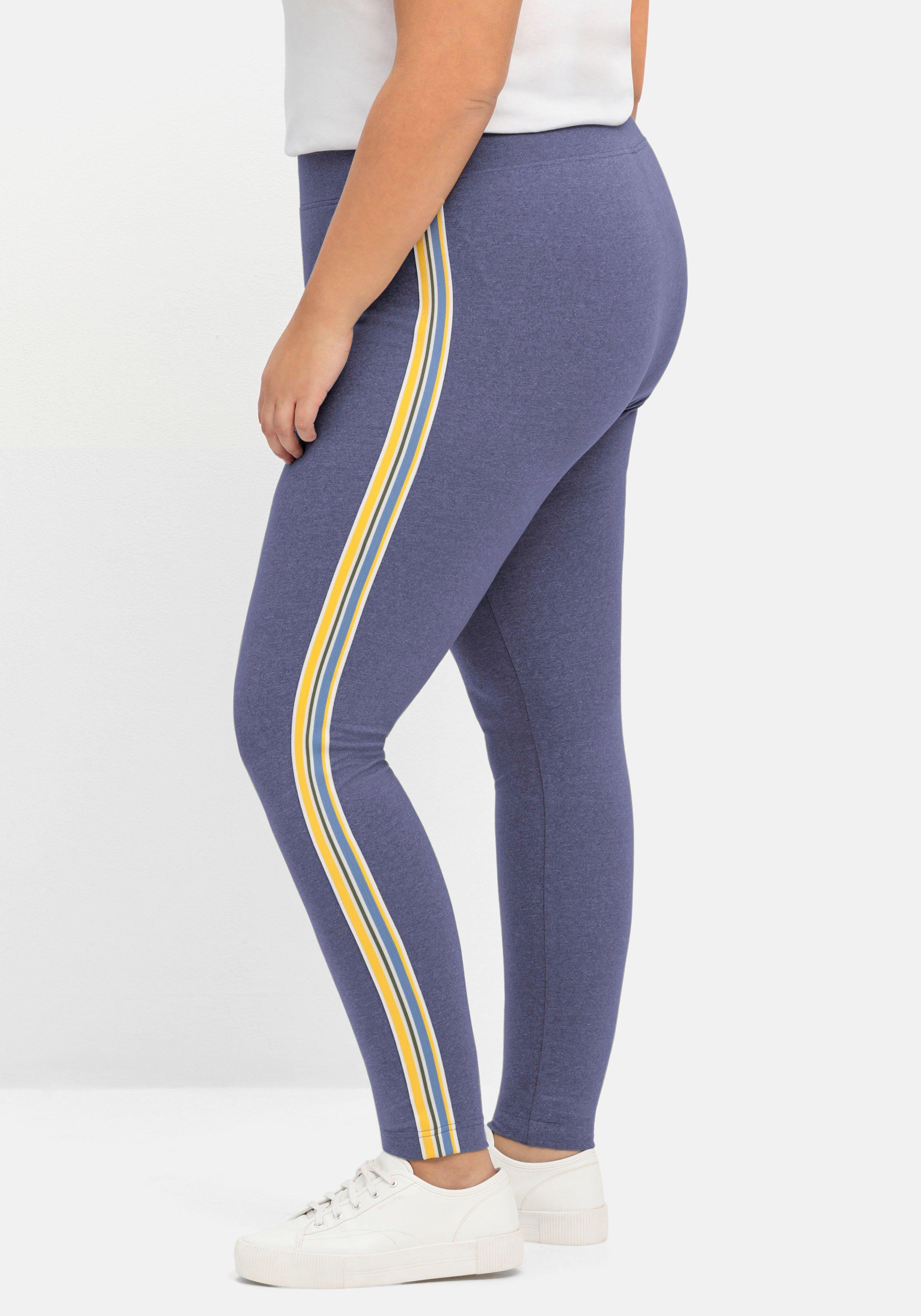 Leggings mit seitlichem Galonstreifen
