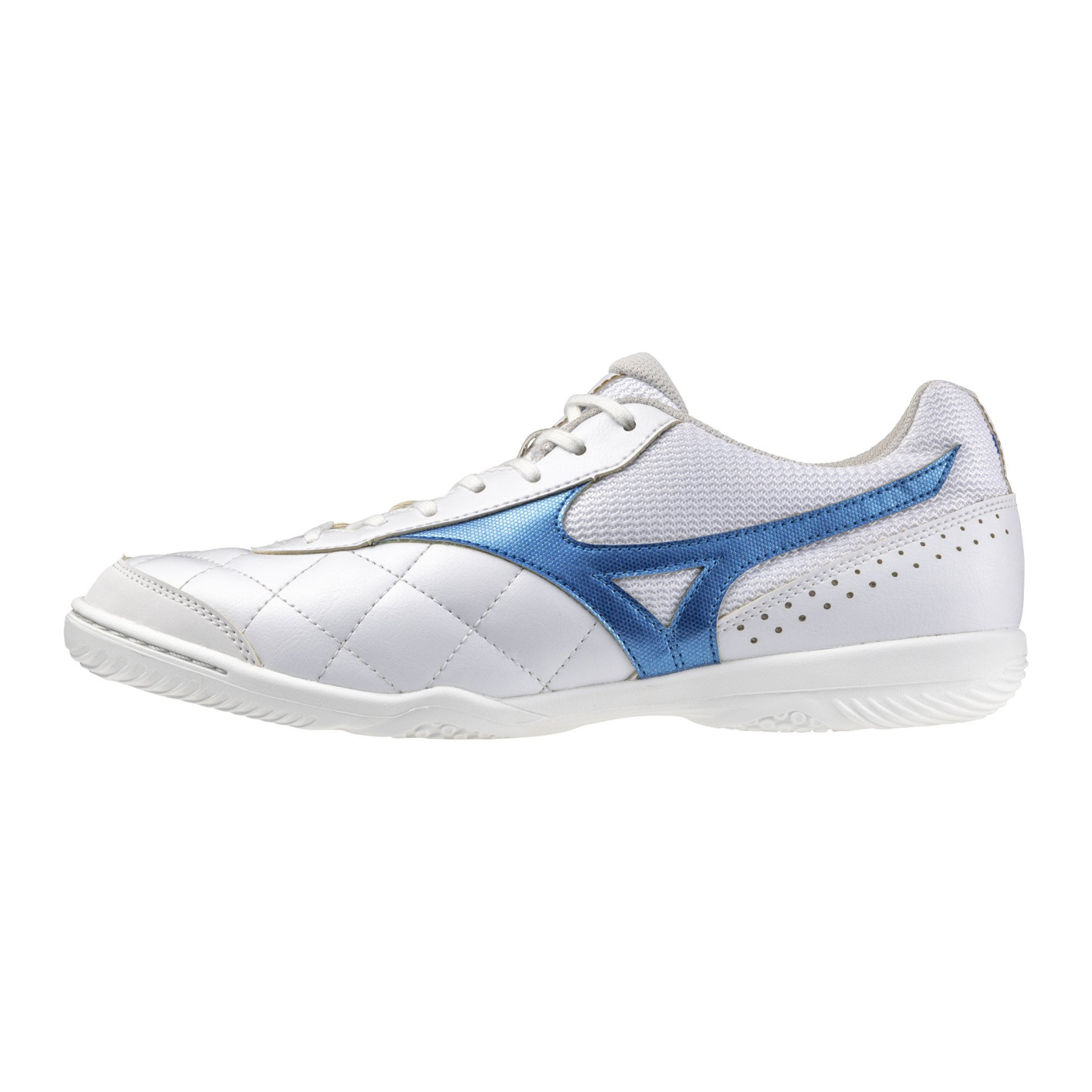 Mizuno Morelia Sala Club Zaalvoetbalschoenen (IN) Wit Blauw
