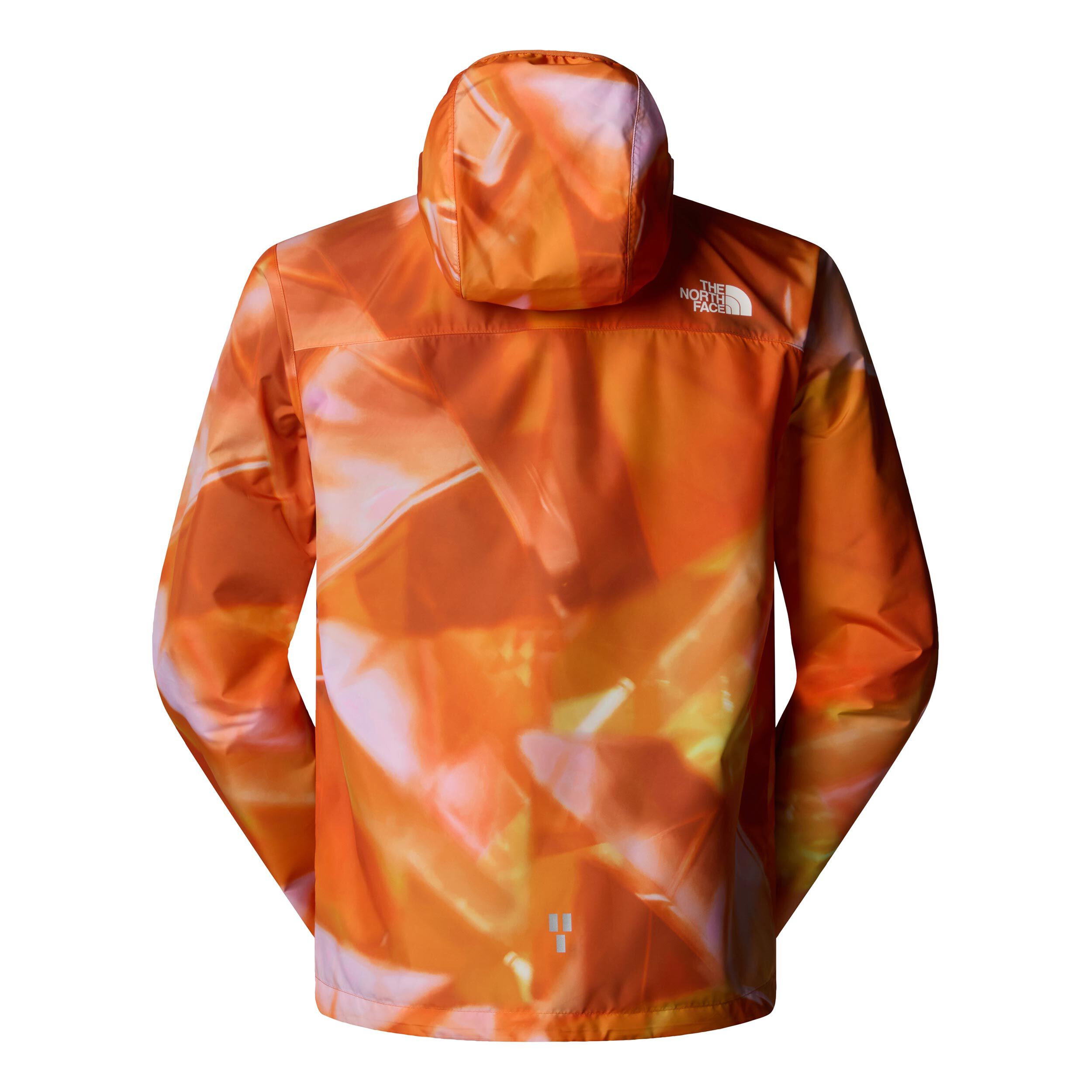 The North Face Higher Run Wind Jacket Veste Running Hommes - Orange