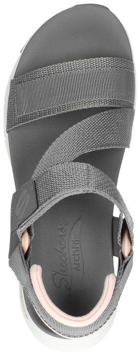 Skechers Arch Fit - Pop Retro donkergrijs