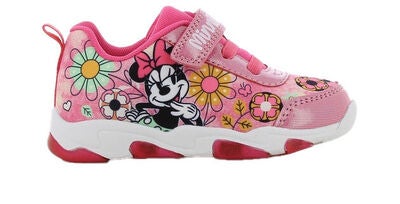 Disney Minni Mus Blinkende Sneakers, Fuchsia