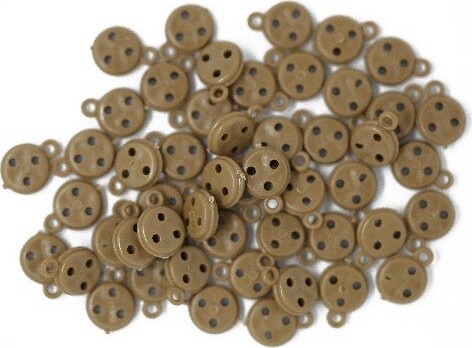 Billing Boats Fittings - Jomfru / Deadeye - 7 MM - 50 Stk