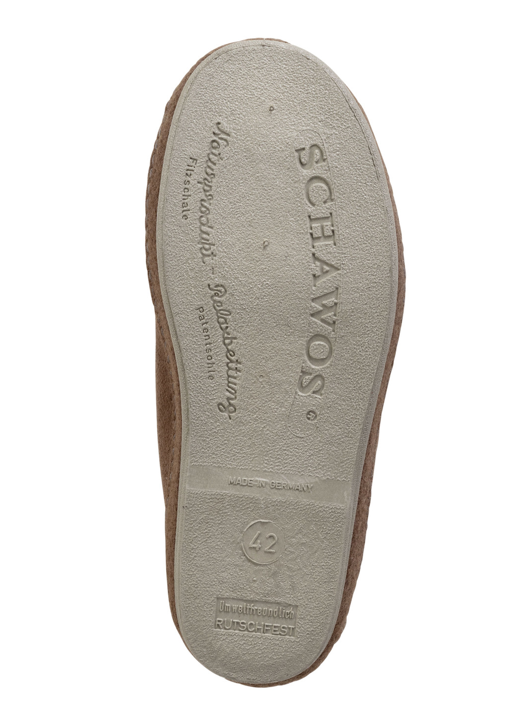 Stiefelette aus Veloursmaterial mit Klettverschluss