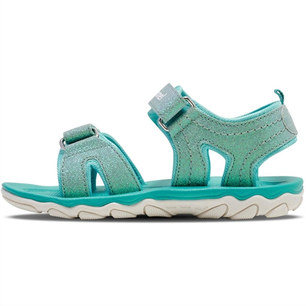 Køb Hummel Sandal Glitter Jr Blue Surf