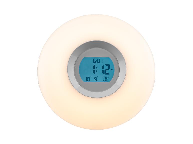 Wekker met wake-up light