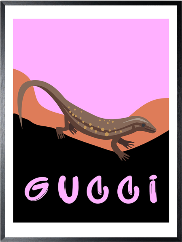 Art Print Gucci Gecko FA-282