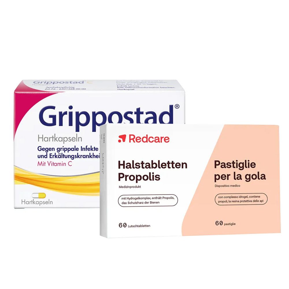 GRIPPOSTAD® C + Redcare Halstabletten Propolis