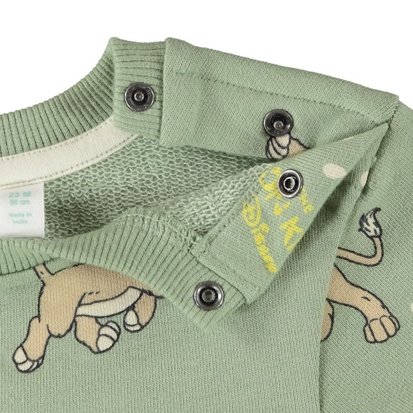 Ensemble jogging molleton Le Roi Lion Disney pour bébé garçon - Vert