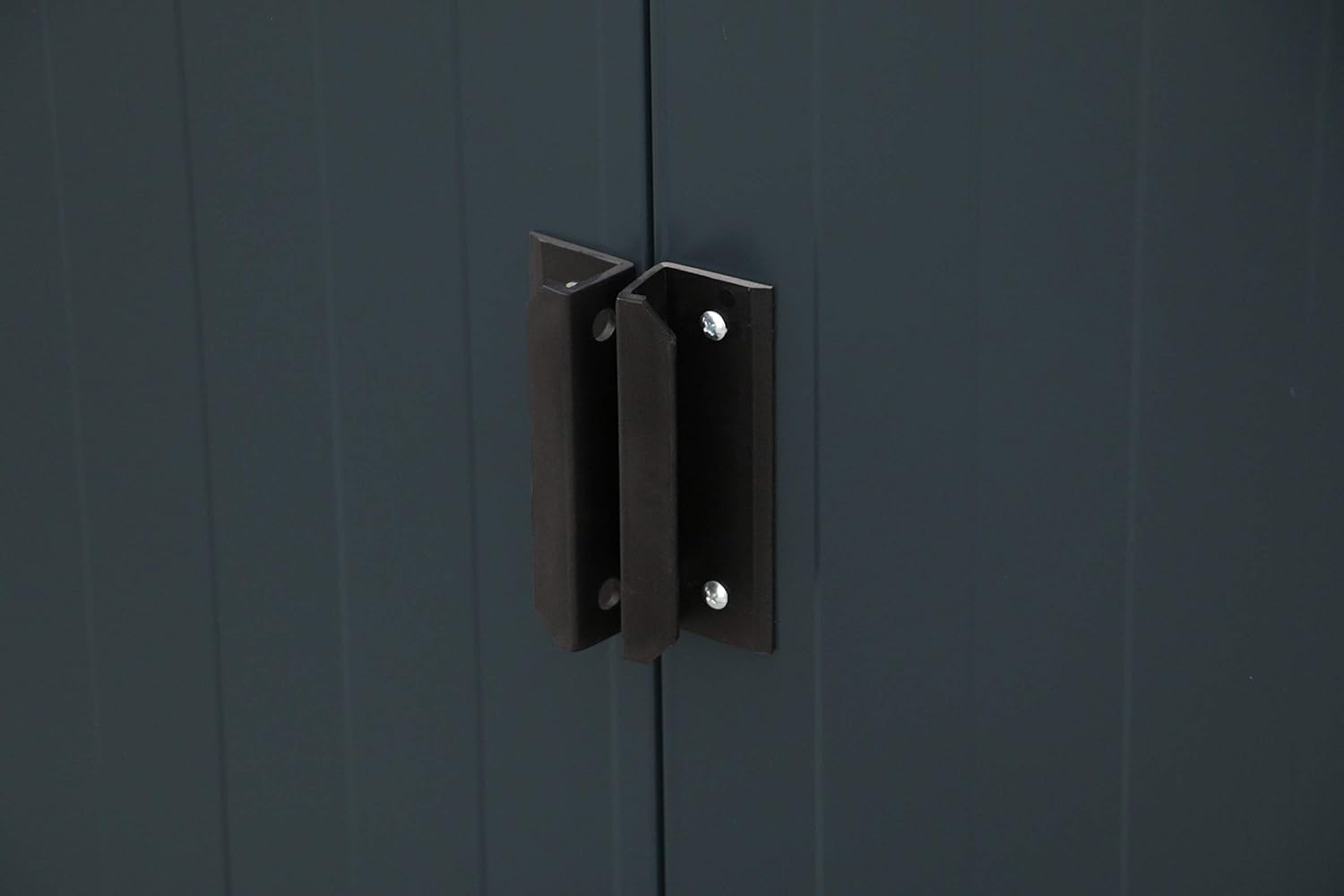 Duramax ECO 10 x 12 (11.03 m²) Metallgerätehaus, feuerverzinktes Metall gerätehaus - Geräteschuppen, verstärkte Dachkonstruktion, wartungsfreier und wetterfester Metallschuppen, Anthrazit