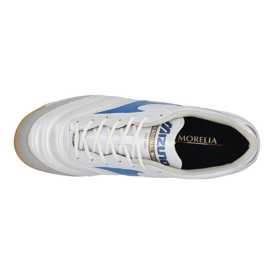 Mizuno Morelia Sala Pro IN Mugen - Blanc/Bleu/Doré