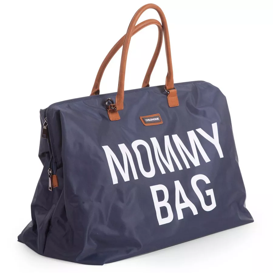 CHILDHOME Mommy Bag Groß Navy Blau