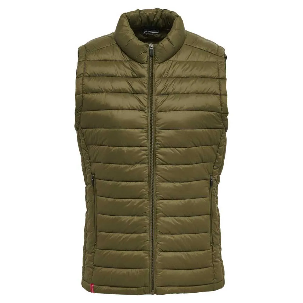 Colete acolchoado vermelho Hummel