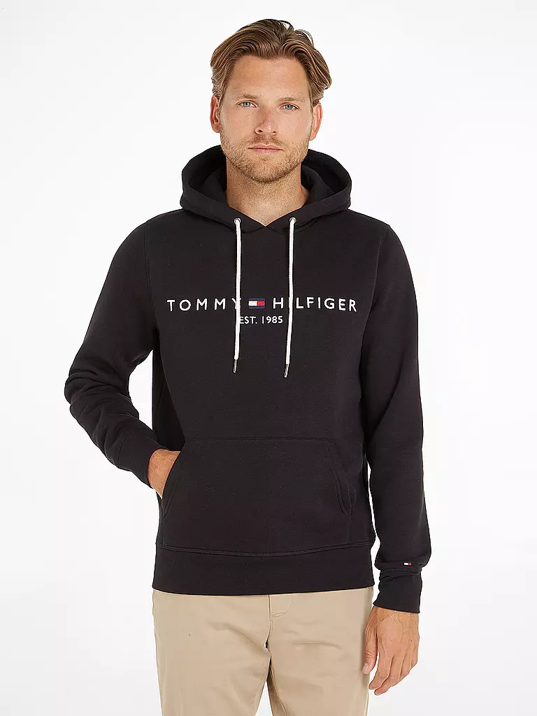 TOMMY HILFIGER Kapuzensweater - Hoodie  schwarz