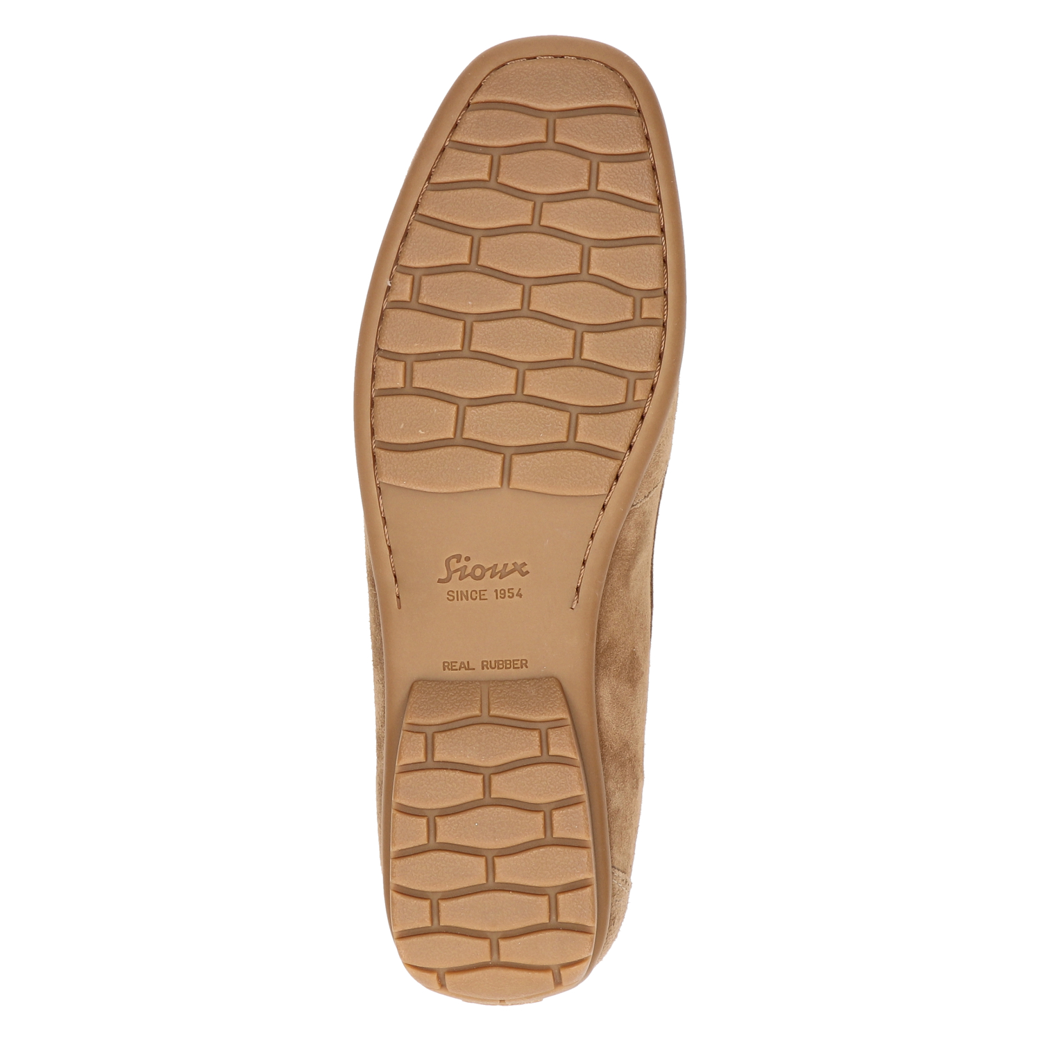 Cortizia Velour dames loafer Sioux Bruin