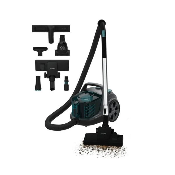 Aspirador Cecotec Conga Rockstar Cyclonic XL ProAnimal 900W 2.8L HEPA Preto