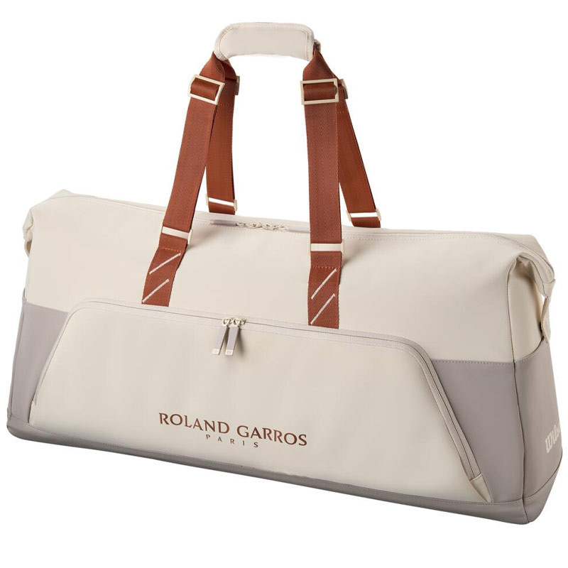 Sac de tennis Wilson Roland Garros 2025 Large Duffle beige