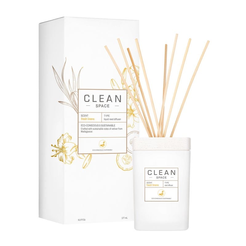 Clean - Fresh Linens Liquid Diffuser 177 ml - Duftpinde