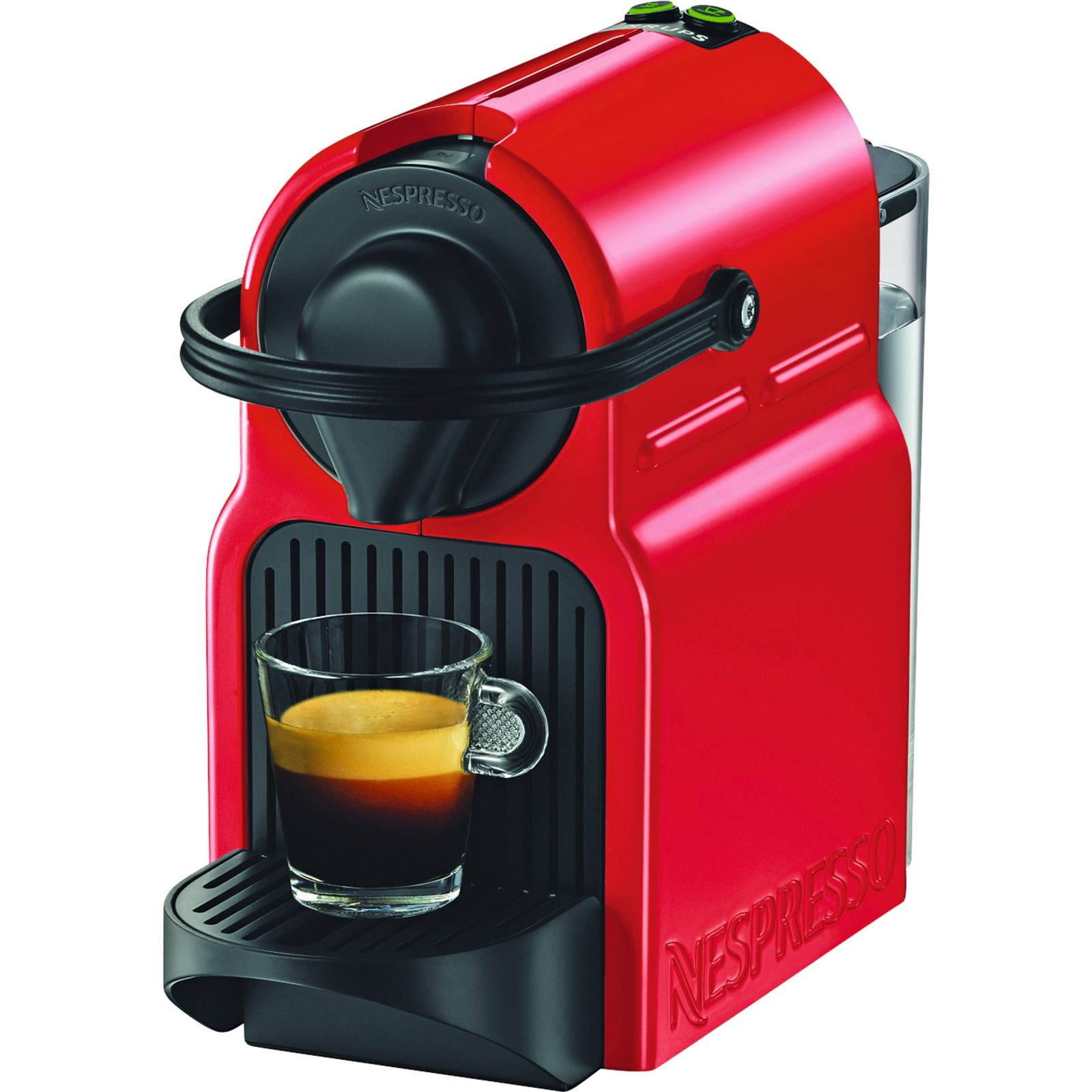 Krups Kaffemaschine Nespresso Inissia rot