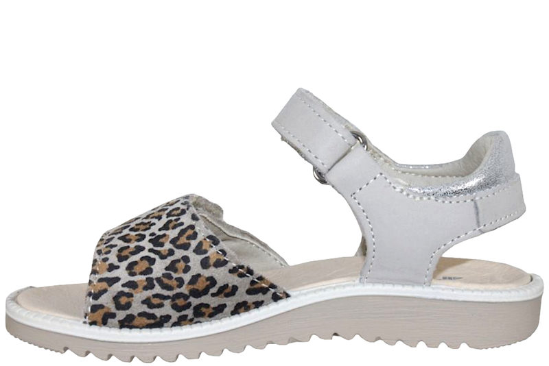 IMAC SANDAL I BEIGE NUBUCK MED LEOPARDPRINT