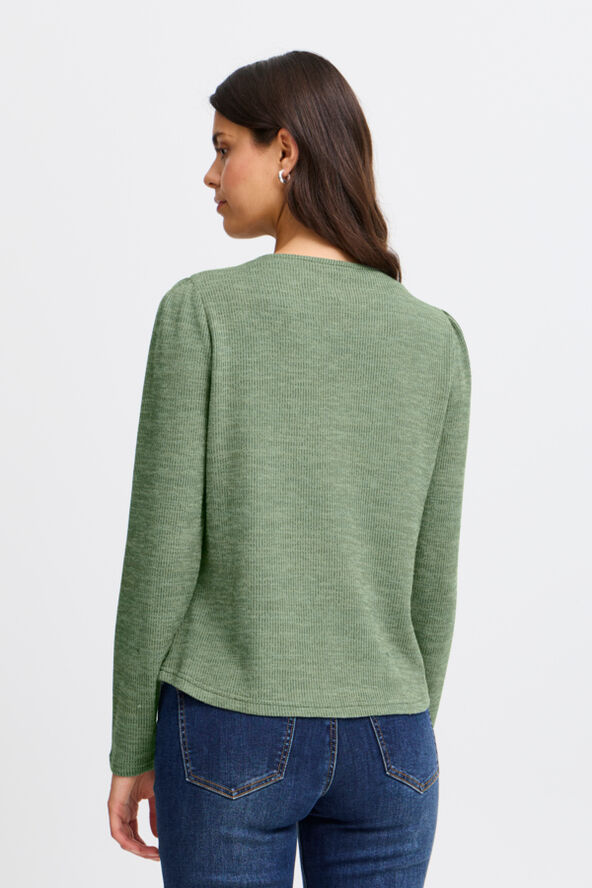 Fransa FRANABEL TEE 1 Laurel wreath melange