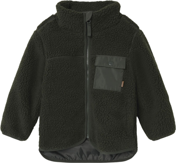 Name It NMMMALL TEDDY JACKET Climbing ivy