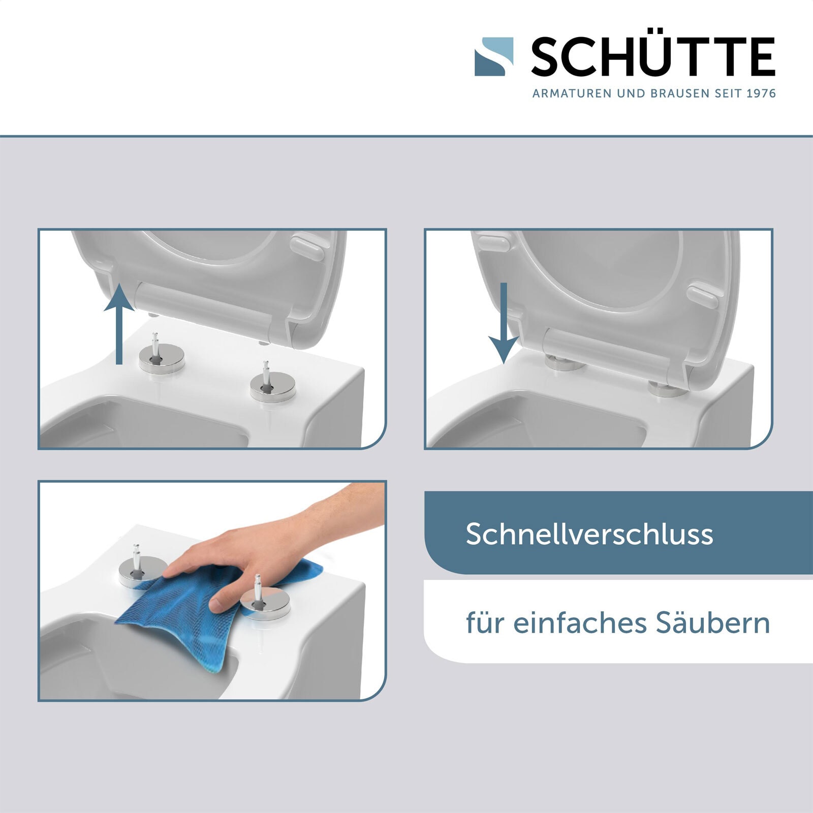 SCHÜTTE Duroplast WC-Sitz Jasmin