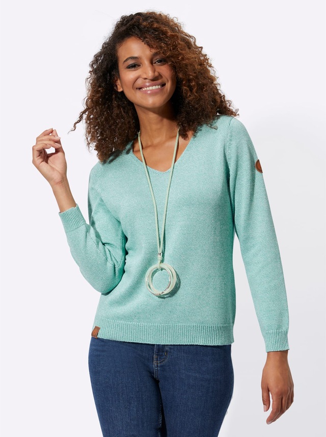 Casual Looks V-Ausschnitt-Pullover »Pullover«