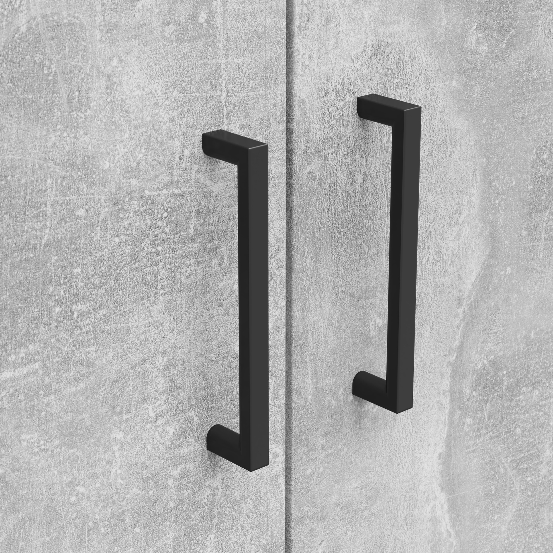 Highboard - Betonoptik - 147 cm hoch