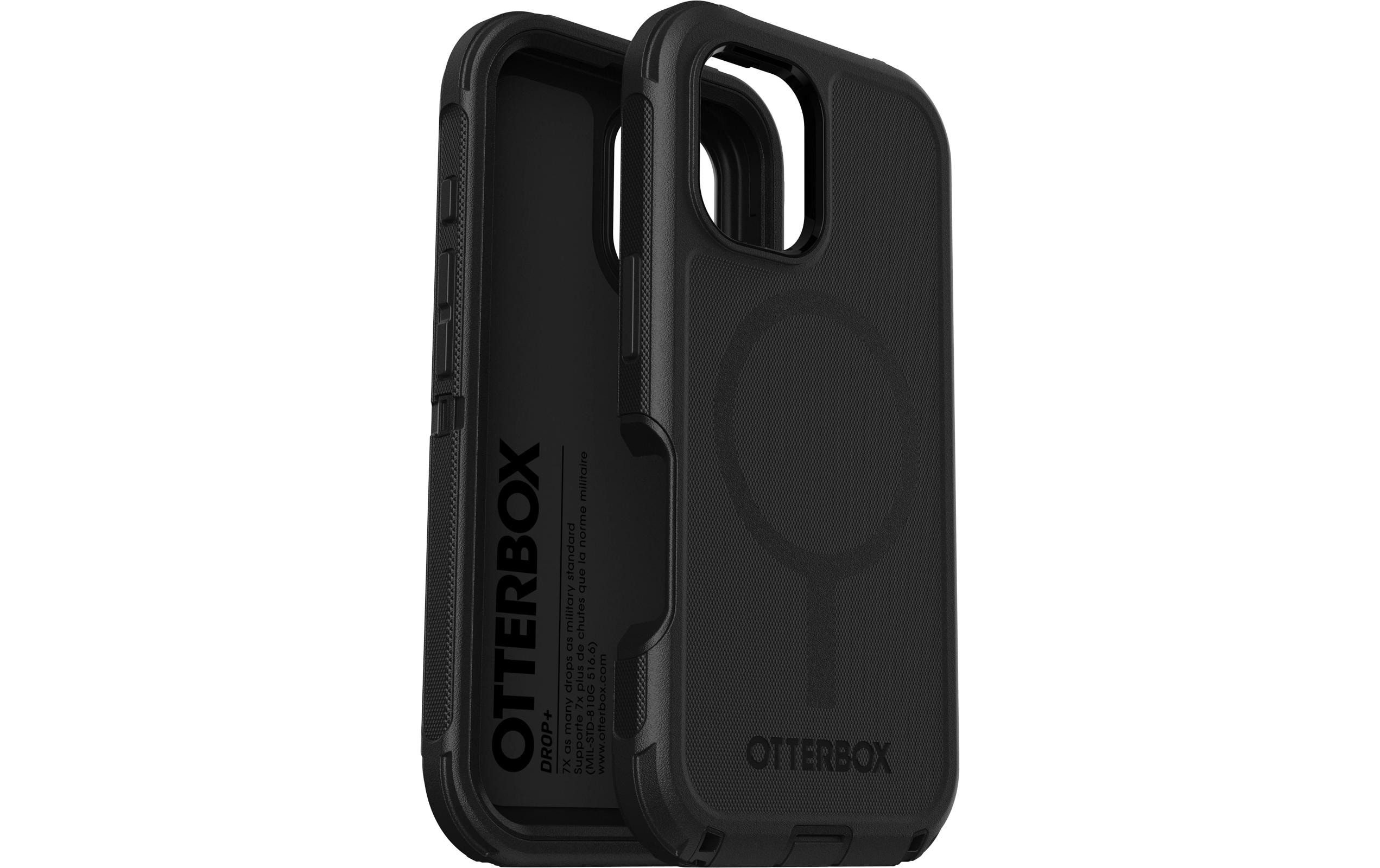 Back Cover Defender iPhone 16 SchwarzSchutzhülle für das Apple iPhone 16