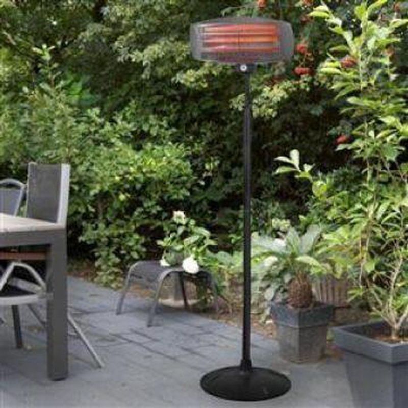 Eurom - Qtime 2000S - Terrasverwarmer - Spatwaterdicht - 2000 Watt