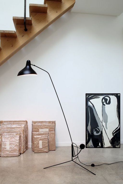 DCW éditions Mantis BS1 booglamp zwart