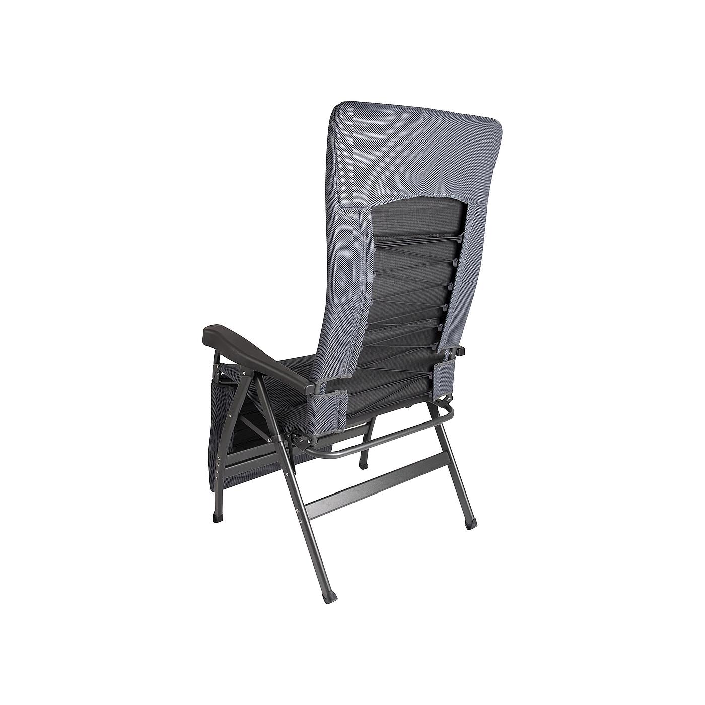 Crespo AP-252 XL Air-Deluxe Grey relaxstoel