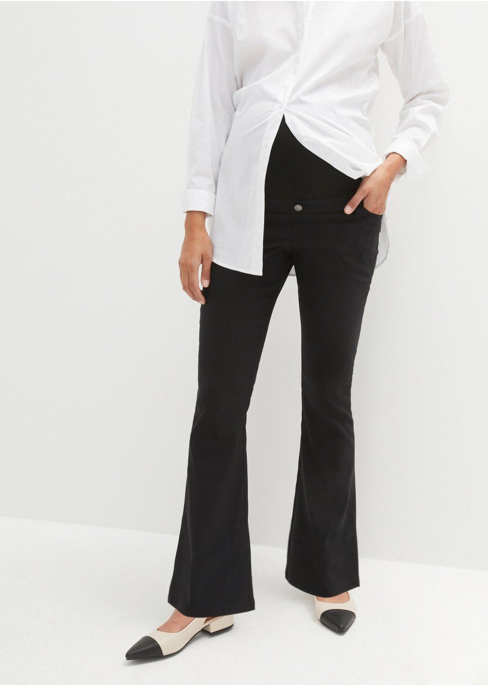 Pantalon extensible de grossesse, Flared