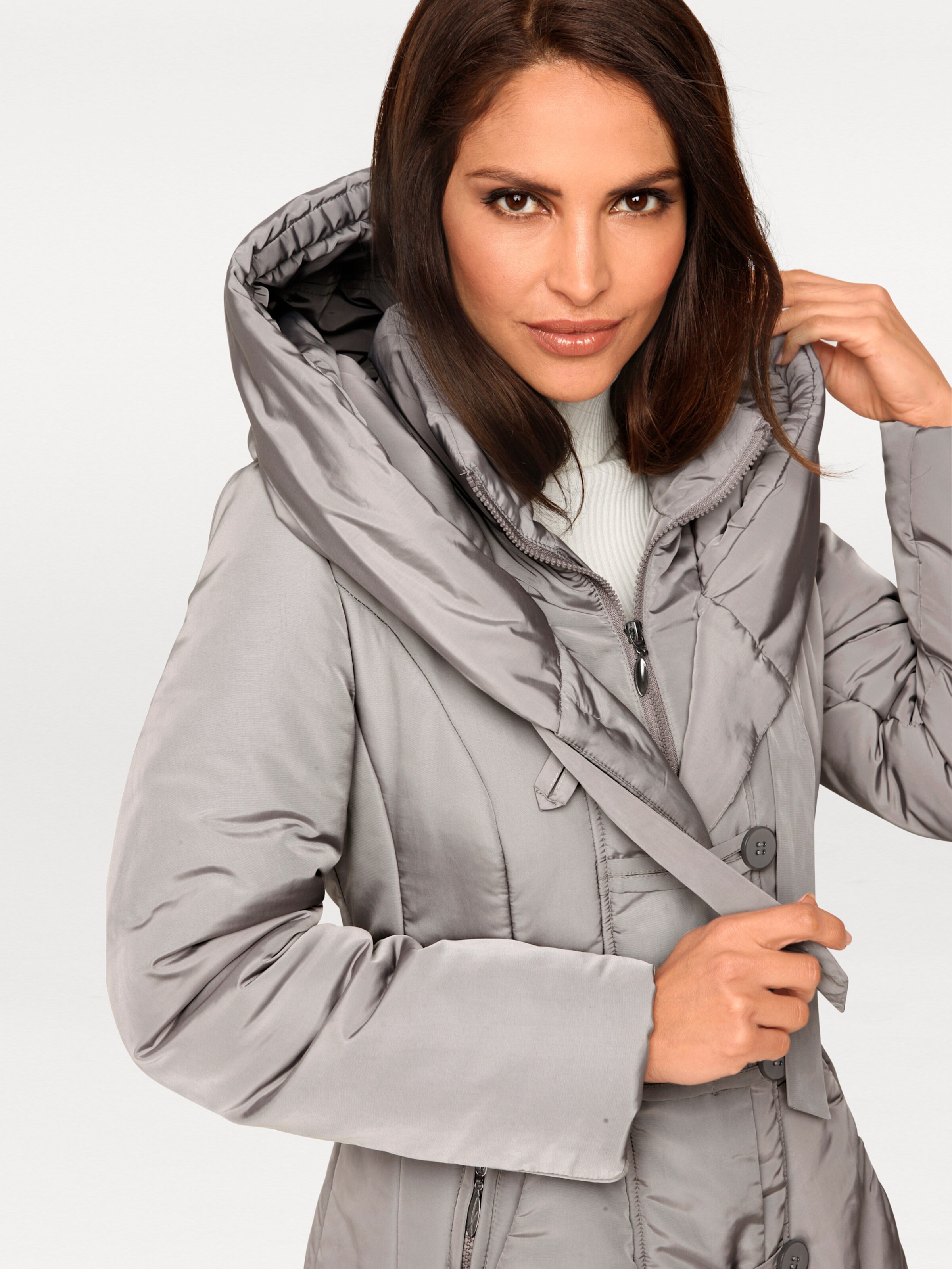 heine Parka in grau
