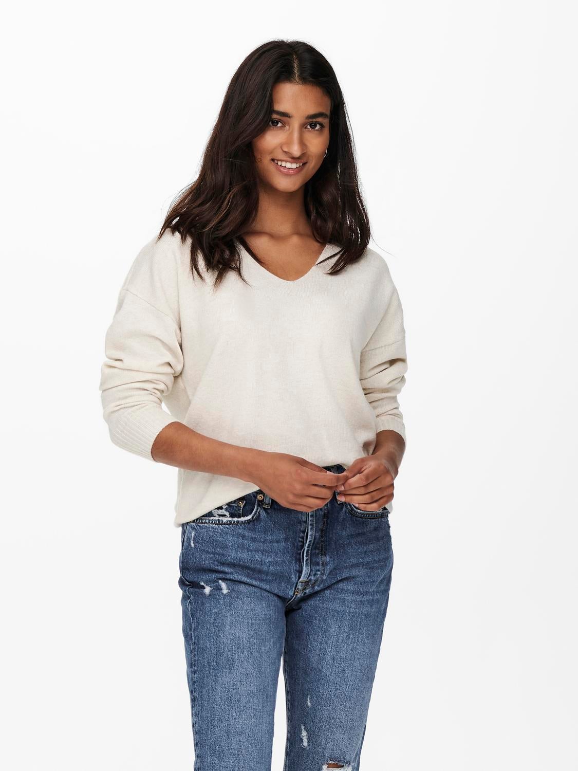 ONLRICA Strickpullover Birch