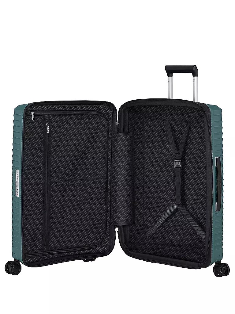 SAMSONITE Trolley  UPSCAPE SPINNER 68cm erweiterbar northern blue petrol