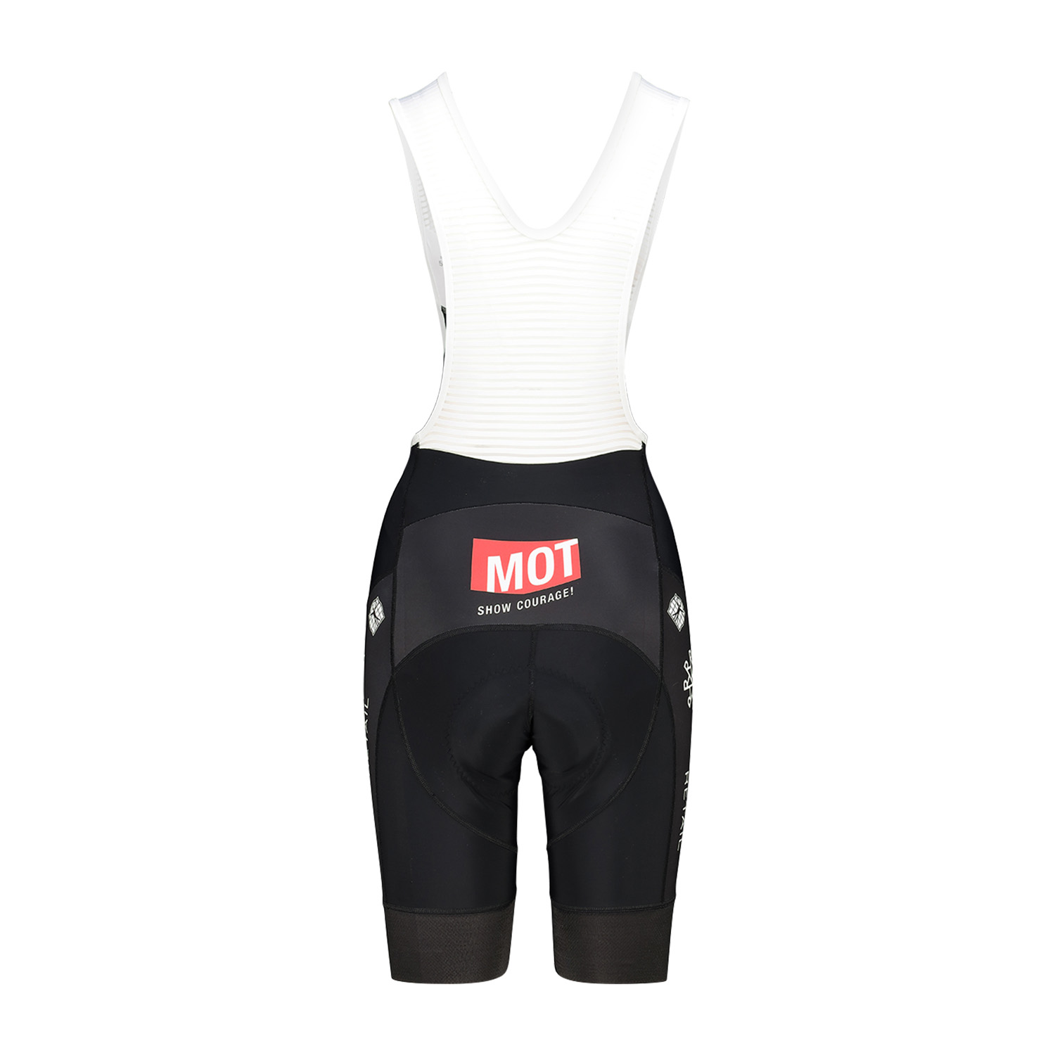 Bioracer Mobility Icon Uno-X Bibshorts sort/hvid dame