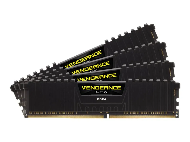 CORSAIR | Vengeance LPX - DDR4 - sæt - 32 GB: 4 x 8 GB - DIMM 288-PIN - 2666 MHz / PC4-21300 - CL16 - 1.2 V - ikke bufferet - ikke-ECC