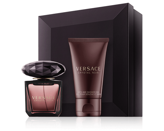 Versace Crystal Noir Set mit Body Lotion 30ml-50ml
