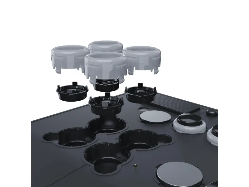 PDP Victrix Pro KO Leverless Fight Stick, Kamppind, PC, PlayStation 4, PlayStation 5, Knappen Makro, Ledningsført, USB, USB Type-C