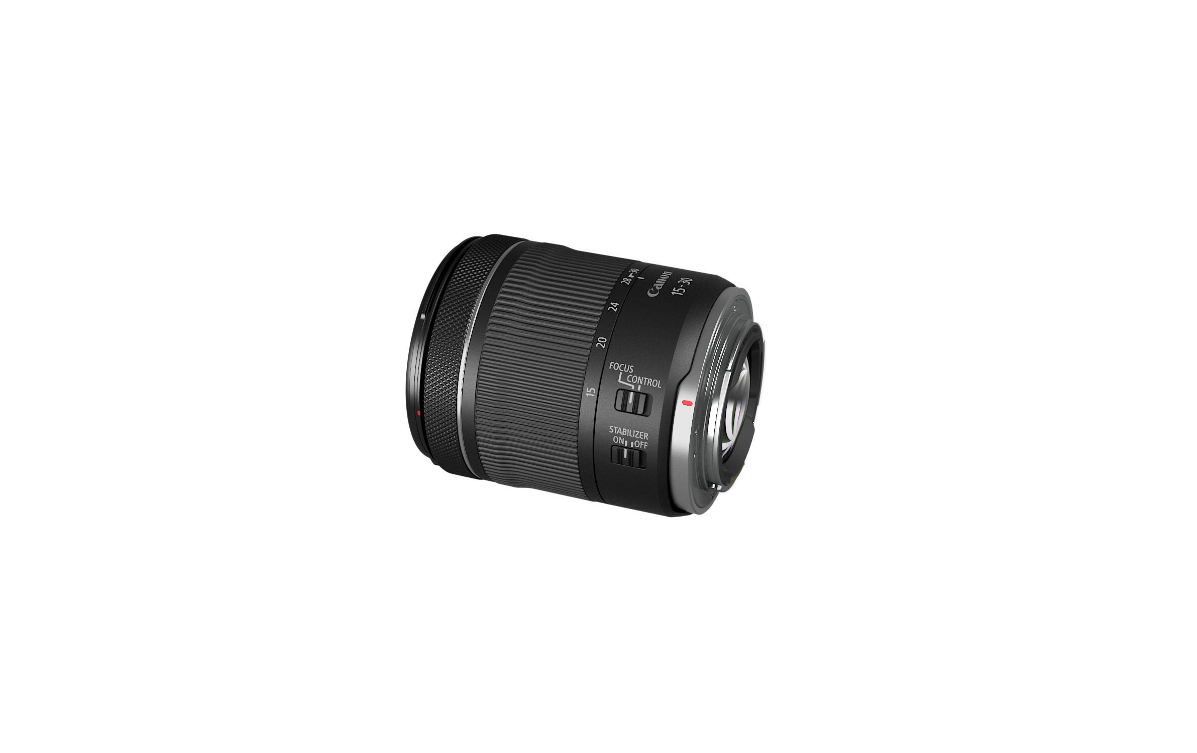 Zoomobjektiv RF 15-30mm F/4.5-6.3 IS STM Canon RF<br>Ultraweitwinkel-Zoombereich ideal fürLandschafts- und Videoaufnahmen