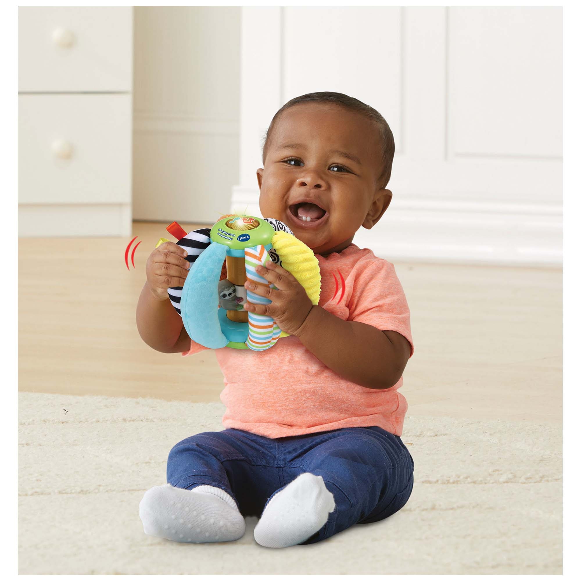 Vtech kiekeboe knuffelbal multi