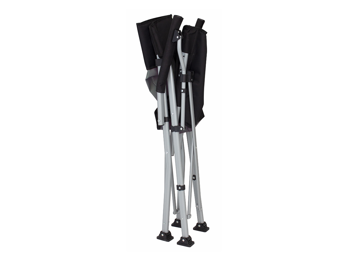 Eurotrail Caldaro vouwstoel - Anthracite/Black