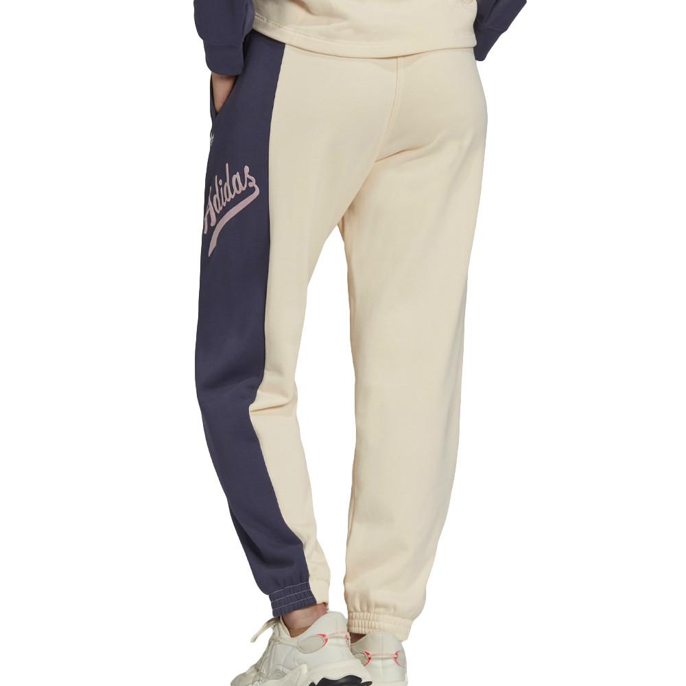 Adidas Jogging Beige/Marine Femme Adidas B-BALL