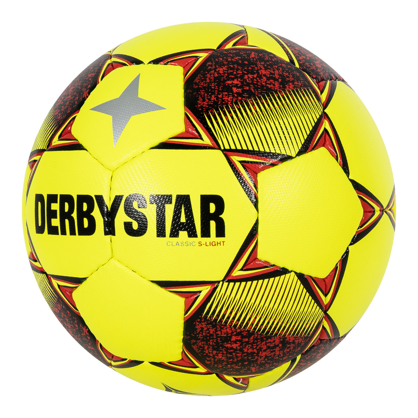 Derbystar Classic Super Light II Kunstgras Voetbal Maat 5 Geel Rood Zwart