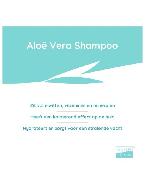 Greenfields Hondenshampoo Aloe Vera - Hondenvachtverzorging - 250 ml