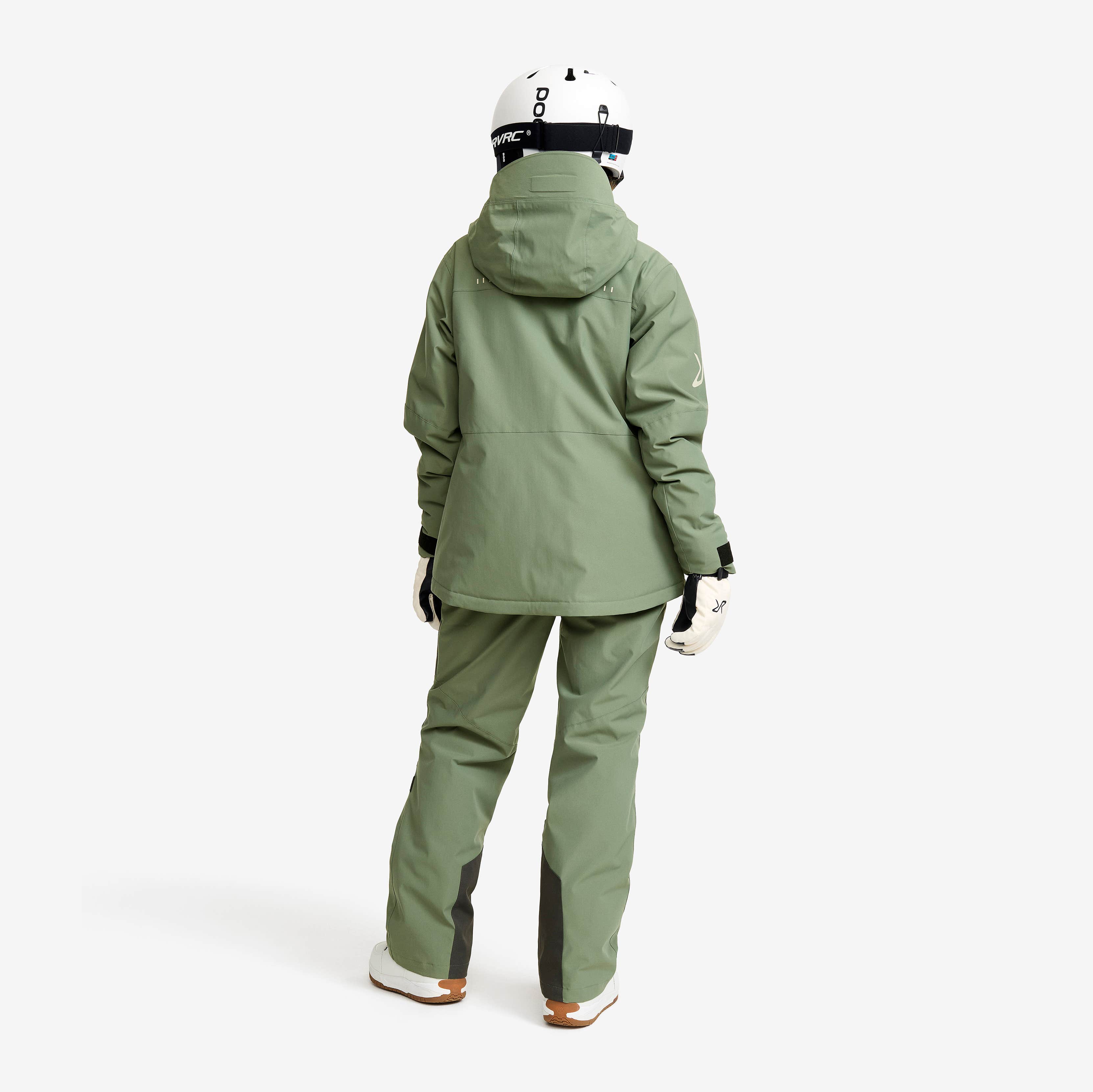 Halo 2L Insulated Ski Jacket Dame Dusty Green
